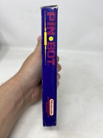 Pin-Bot(Nintendo NES 1990) CIB Complete in box, W/ Manual Insert Ships Fast