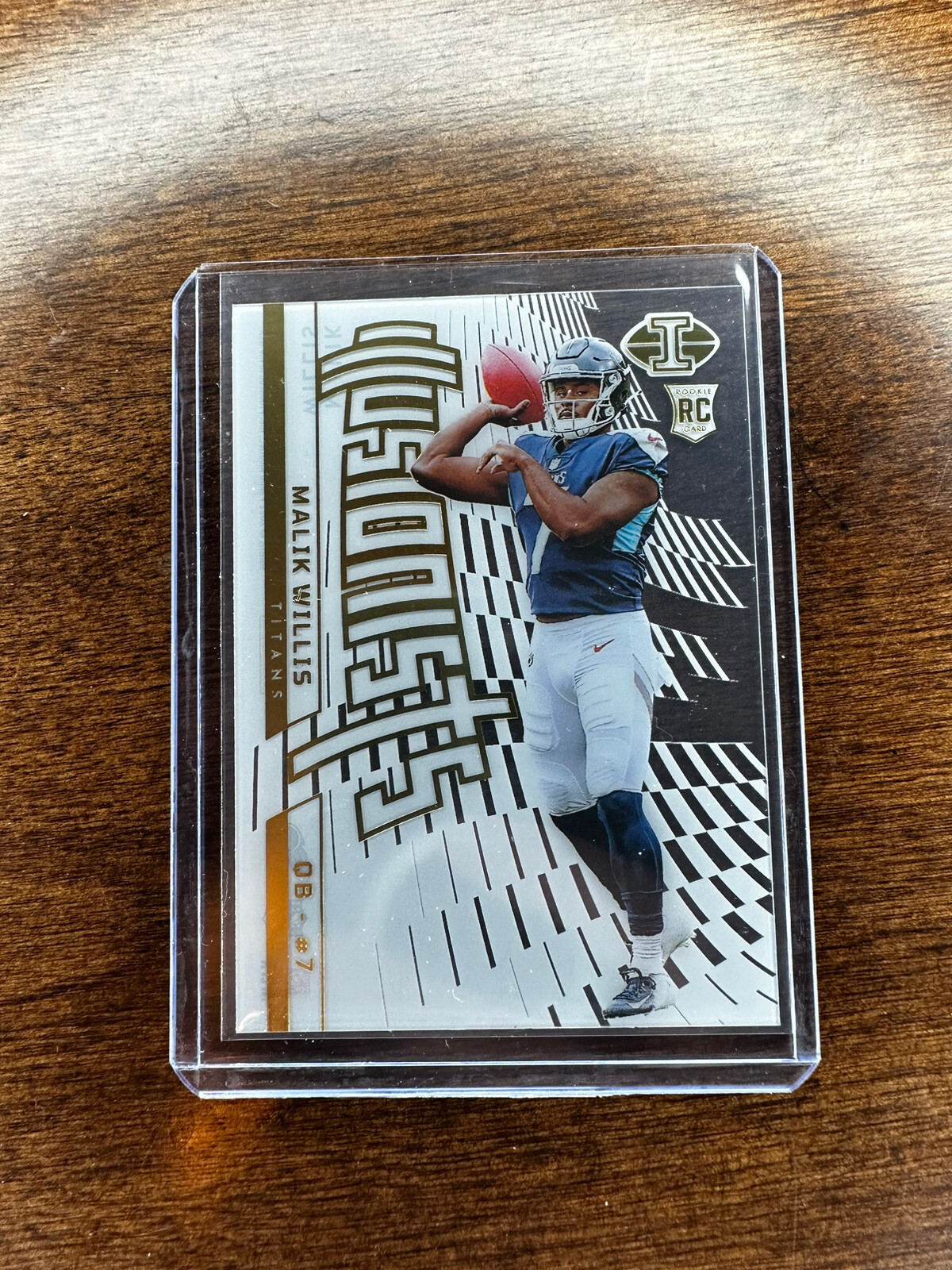 2022 Illusions Malik Willis Illusionists Rookie Card RC #I-13 Titans