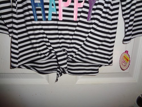 NWT Girls So... Shirt Size 7 / 8 Top Multicolor Top - Back To School - Picture 3 of 5