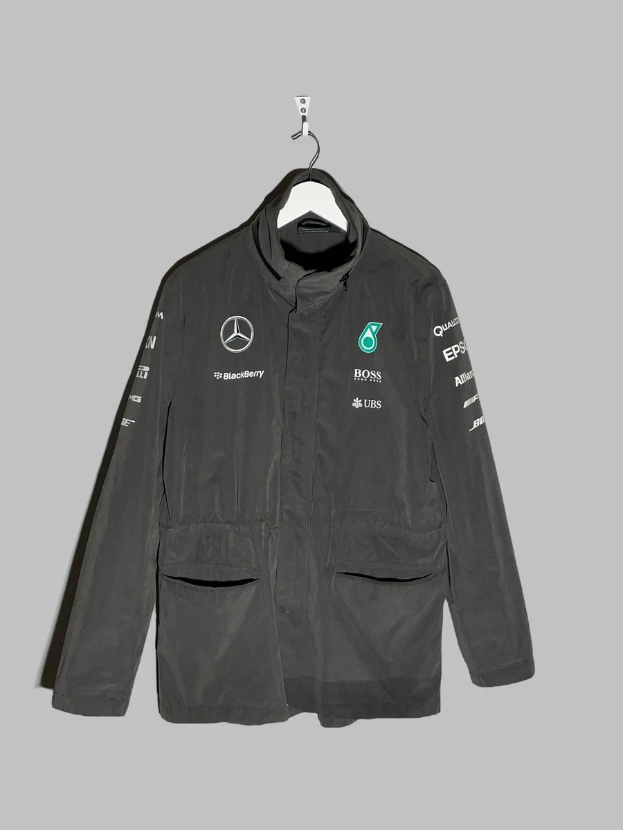 メルセデスベンツ F1 レーシングジャケット グレー Mercedes Gray Formula 1 Racing Fan Jackets for sale | eBay