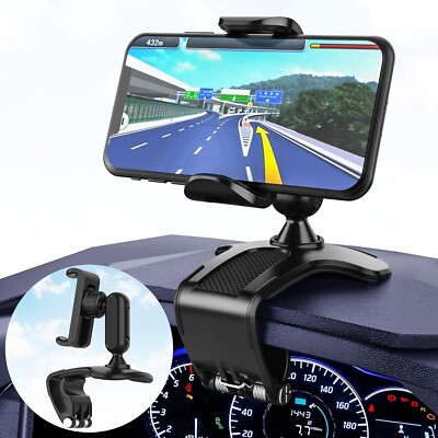 Handyhalterung Auto, 360° Drehung Smartphone Halterung Auto