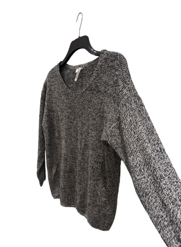 Rainbow Ladies Grey Long Sleeved Knitted Jumper Size Small Round Neck VGC - Picture 4 of 7