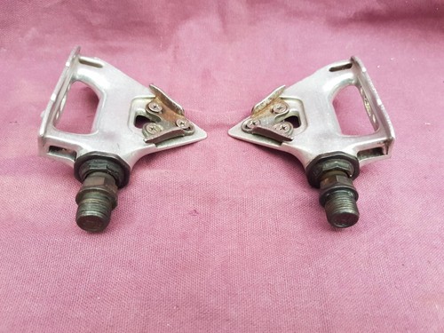 Retro Vintage Shimano "Delta" PD-A550 road racing bike pedals. 370g! - Picture 4 of 15