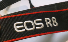 Canon EOS R8 Camera Neck Shoulder Strap Canvas - Genuine - mint condition
