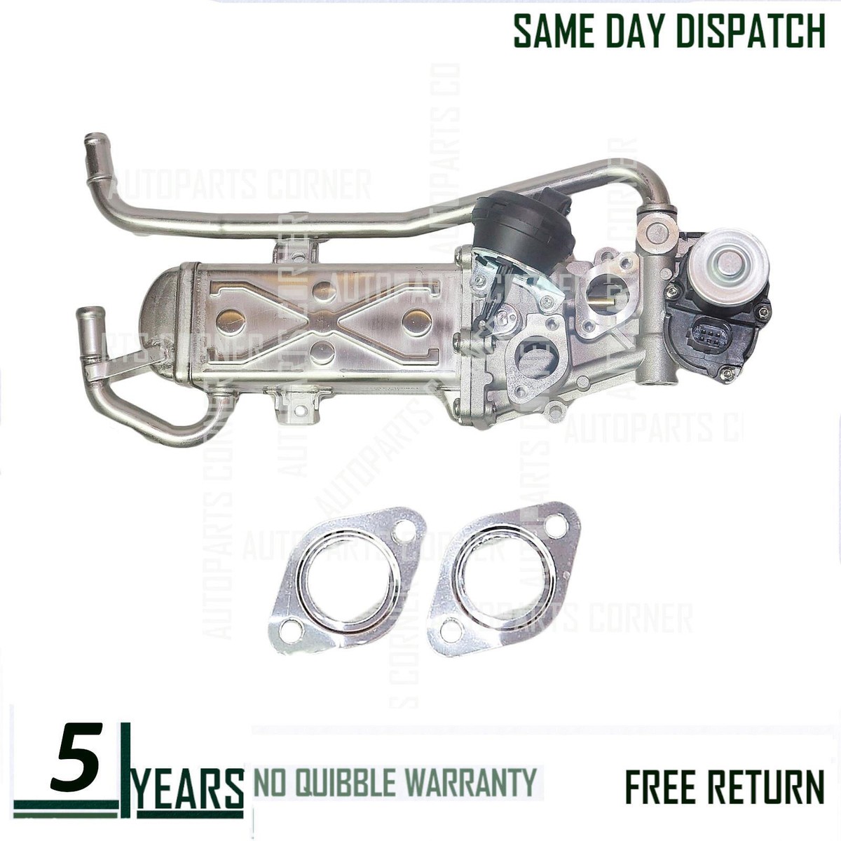 EGR VALVE WITH COOLER FOR VW POLO, SEAT IBIZA TOLEDO MK4, TDI,  03L131512AN