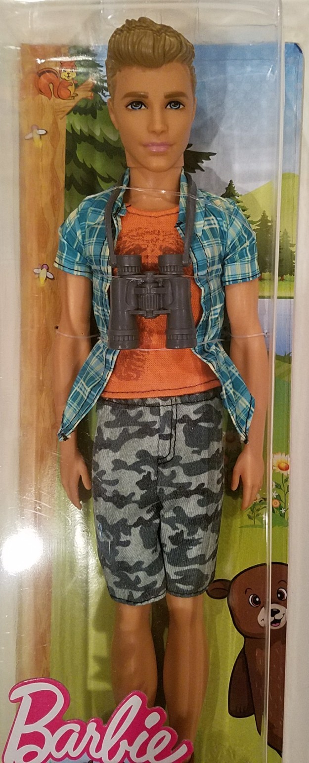 camping ken doll