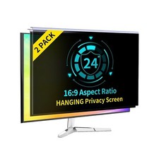 2-Pack 24 Inch Computer Privacy Screen for 16:9 Computer Monitor, Anti-Blue...