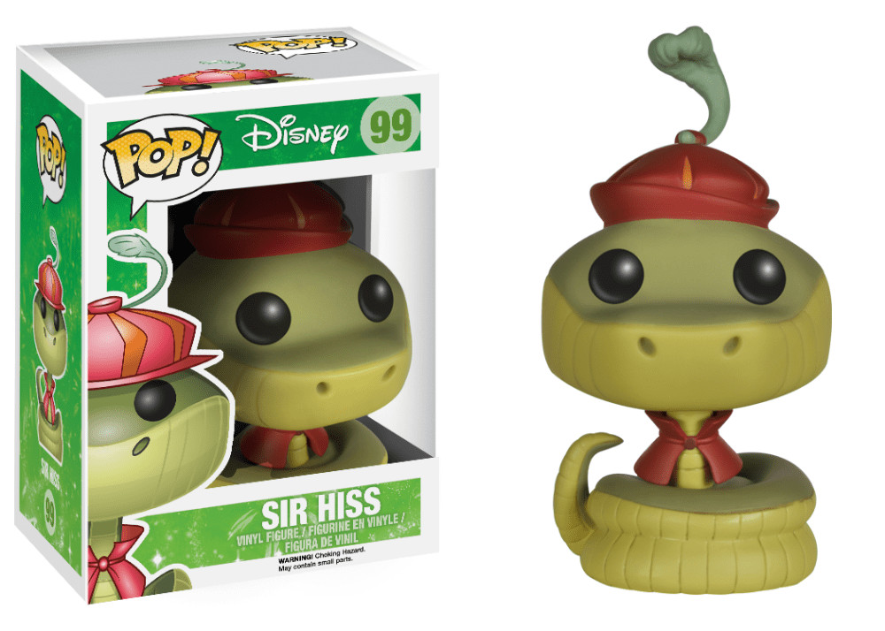 Sale Funko Pop! Disney Robin Hood Sir Hiss #99 Vinyl Figure