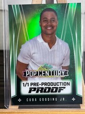 2025 LEAF POP CENTURY CUBA GOODING JR GREEN GREEN PRISMATIC 1/1