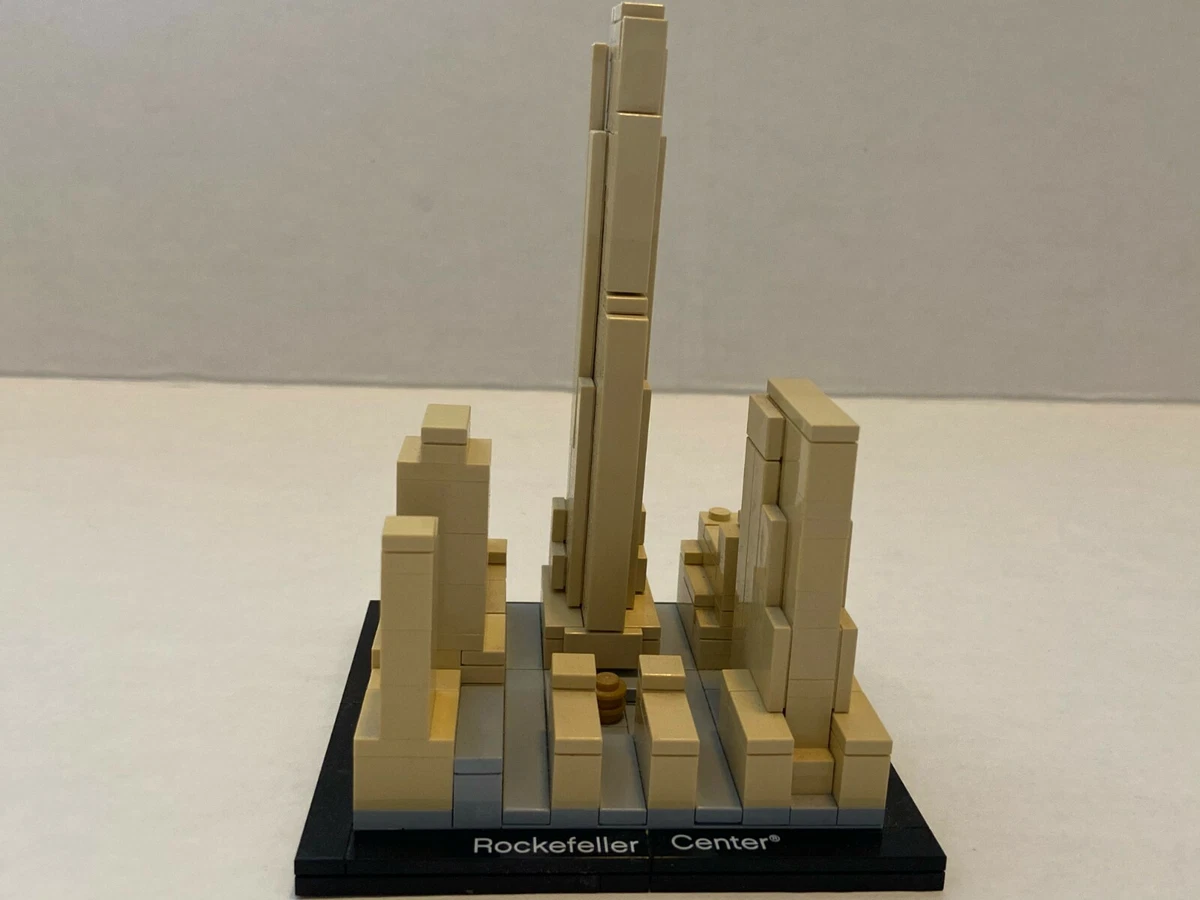 Lego Architecture Rockefeller Center 21007 Excellent Condition