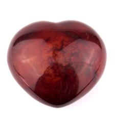 großes Herz Carneol Madagaskar Ø ca. 83 mm AA - Qualität 100 % Handarbeit 168