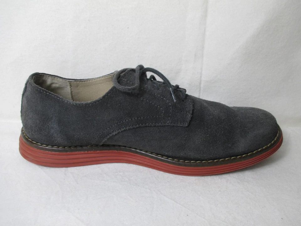 Buffalo Hombre Mocasines de Hombre Azul Piel de Ante 42 - Imagen 4 de 4