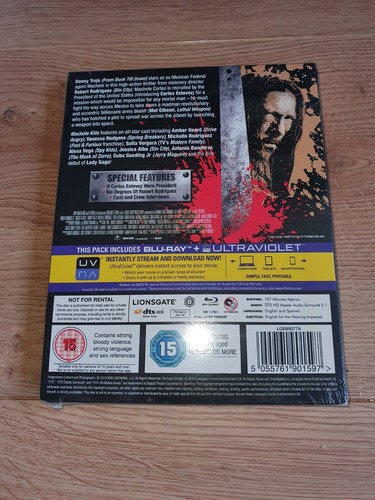 Machete Kills Blu-Ray Steelbook NEU - Bild 2 von 2