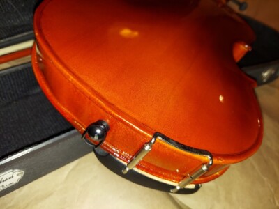 Skylark full-size 4/4 violin with bow and case. Very Good