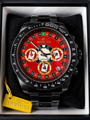 Invicta Speedway Montecarlo Men's Watch - 39.5mm, Black (50497)