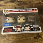 Funko Pop! Television Stranger Things Robin Steve Vecna 3-Pack Walmart Excl