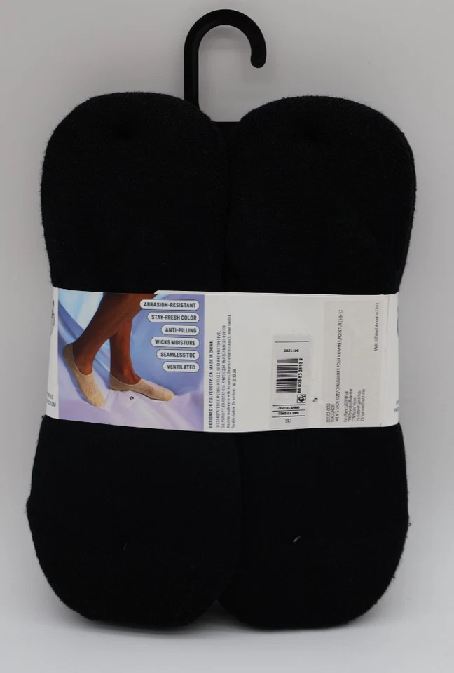 Pair of Thieves Men's 6pk SuperiAir Cushion No Show Socks - Black 6-12 NWT - Image 4 of 4