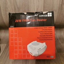 2000 Watts Portable Mains Heater - Brand New- Boxed Got Squished In Storage 