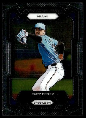 2024 Panini Prizm Eury Perez Miami Marlins #19