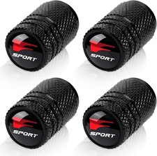 4pcs Tire Valve Stem Caps Compatible With Lexus F Sport Series Stem Cap