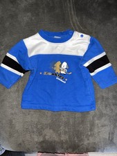 Vintage OshKosh B Gosh Pullover Sweatshirt Baby Kids Size 6-9 MOS Made USA