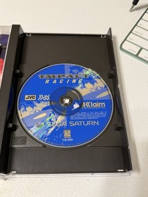 Impact Racing Sega Saturn COMPLETE w/  Registration Card & Insert Tested Authent