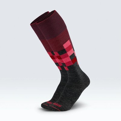 Gordini Pyco Ski Socks - Men's - X-Large / Crimson Black