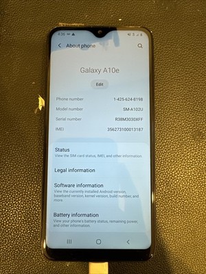 Samsung A10e 32GB