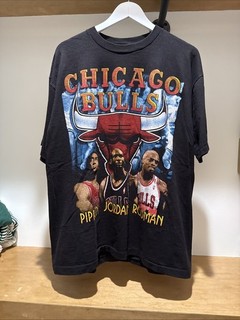 Chicago Bulls 1996 Champions Rap Tee Bootleg