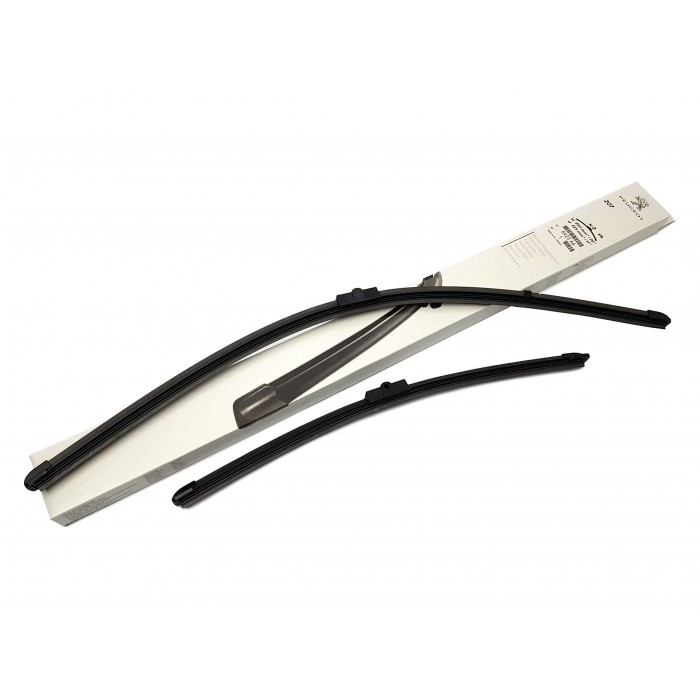 Balais d'essuie-glace silencieux 650mm et 425mm anti-traces