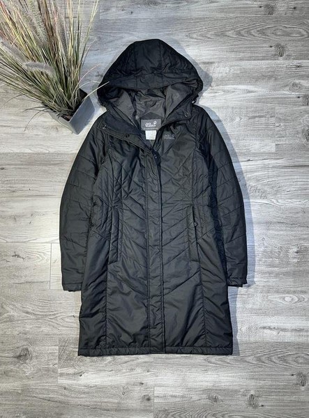 Women Jack Wolfskin Parka Black 36 / S / 44 #9F63