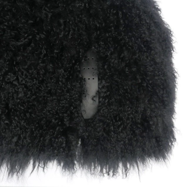 Bolso de Mano Ann Demeulemeester 2023 Otoño Invierno Benita Fin de Semana Piel de Oveja Mongola Foto 3 de 4