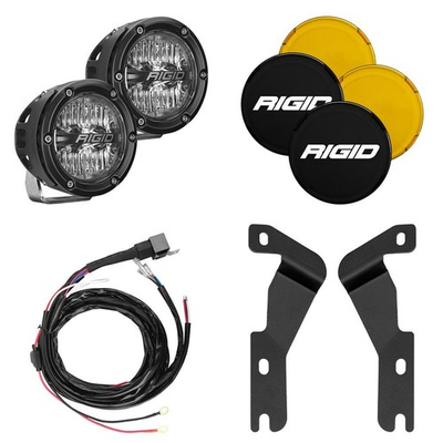 #ad Rigid 360 Amber Back Lit 4quot; A Pillar Light Kit for 16 2023 Toyota Tacoma 3rd Gen $399.95