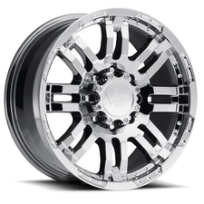 Vision Wheels 375 Warrior 18x8.5 8x6.5 18mm Chrome 375-8881C18
