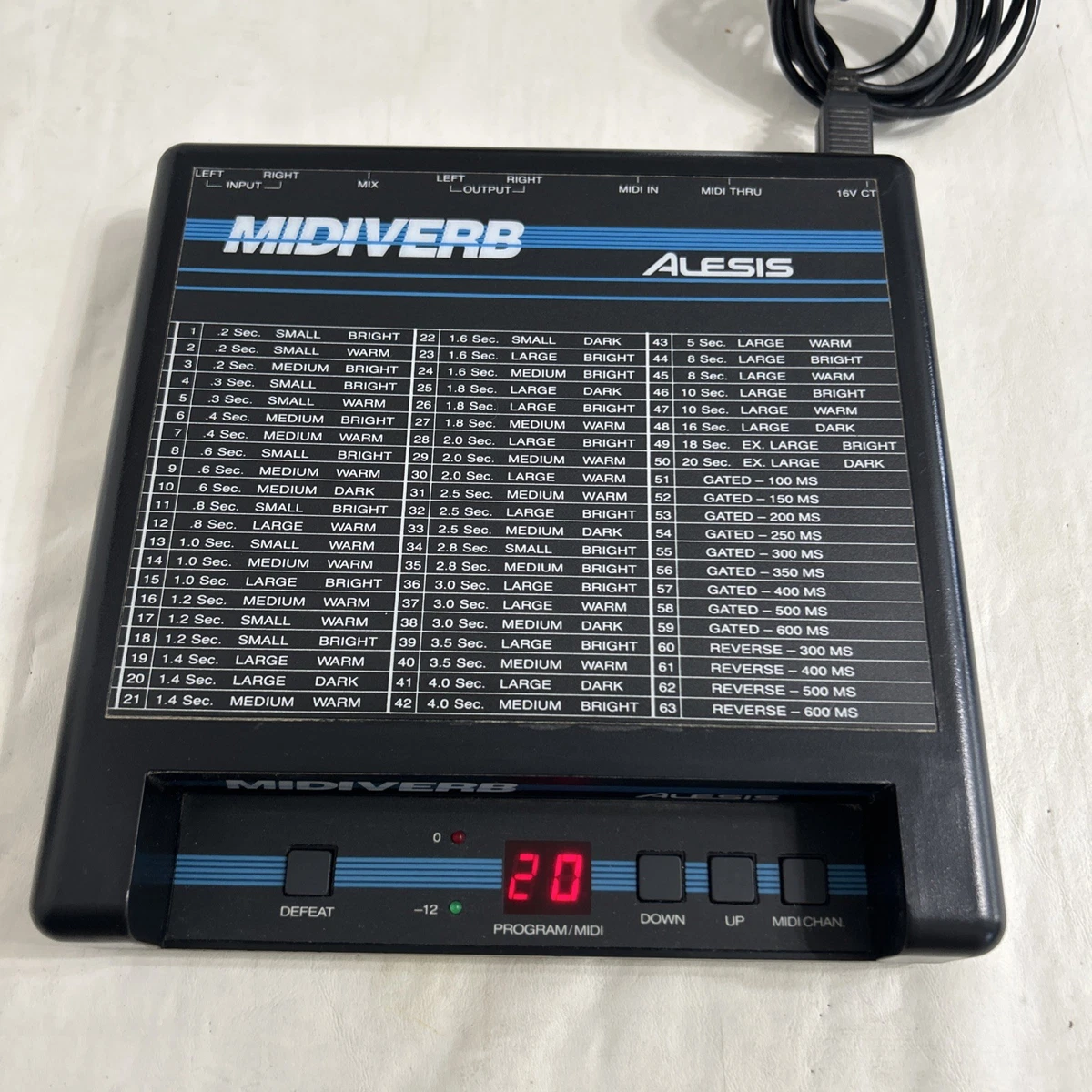 Alesis Midiverb for sale - eBay