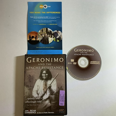 #ad #ad American Experience: Geronimo and the Apache Resistance DVD By GOOD $8.25