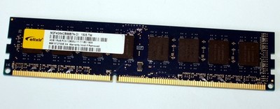 4 GB DDR3 RAM 240-pin 1Rx8 PC3-12800U  CL11   'Elixir M2F4G64CB88B7N-DI'