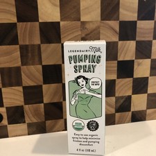 Legendairy Milk Pumping Spray 4oz Organic Breast Pump Lubricant Vegan