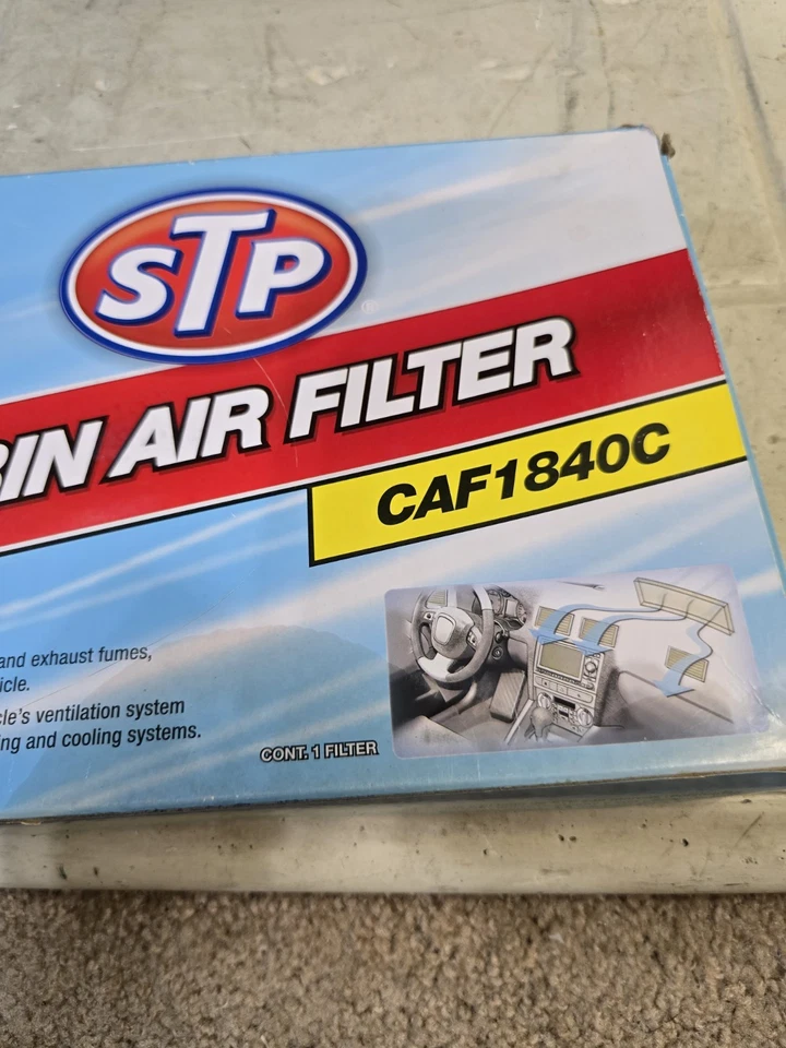 Filtro de ar de cabine STP CAF1815P novo na caixa - Imagem 2 de 4
