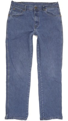Wrangler robuste Qualität Herren blau Straight Regular Stretch Jeans W31 L28 (98466)