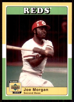 2001 Upper Deck Decade #88 Joe Morgan Cincinnati Reds