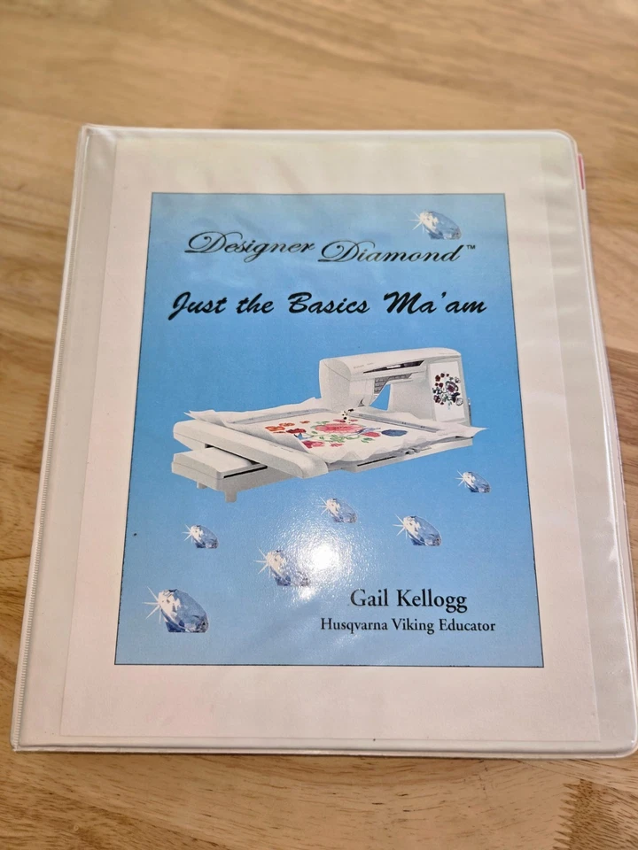 Máquina de coser y bordar Husqvarna Viking Designer Diamond Deluxe con extras Foto 2 de 4