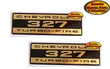 62 63 64 65 66 67 Impala Chevelle Corvette Camaro Nova 327 Valve Cover Decal