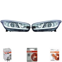 Halogen Scheinwerfer Set H7/H7/H7 FüR KIA Cee'd Pro Inklusive Lampen