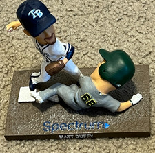 MLB TAMPA BAY RAYS MATT DUFFY BOBBLE HEAD SPECTRUM PROMO FIGURINE BASEBALL