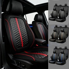 For Dodge Car Seat Covers Thickened Cloth Full Set 5-seats Front Rear Protector