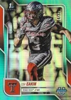 2025 Bowman Chrome University Football Aqua Refractor Coy Eakin #28