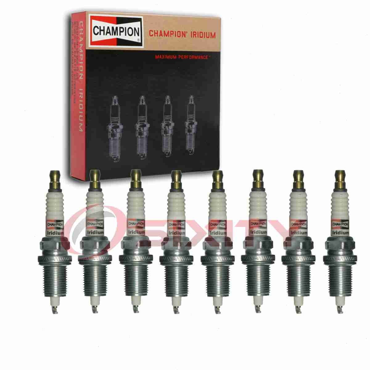 8 pc Champion Iridium Spark Plugs for 1998-2003 Dodge Durango 5.2L 5.9L V8 xt