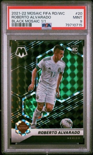 Roberto Alvarado 2021 Panini Mosaic Roberto Alvarado Rookie