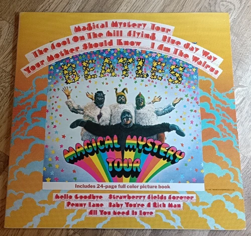 Beatles LP Magical Mystery Tour YELLOW VINYL UK Parlophone Export Press MINTY